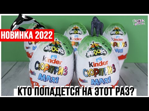 Киндер 🐢Natoons 2🌿 MAXI 2022 | Вторая серия | Kinder Натунс Сюрприз