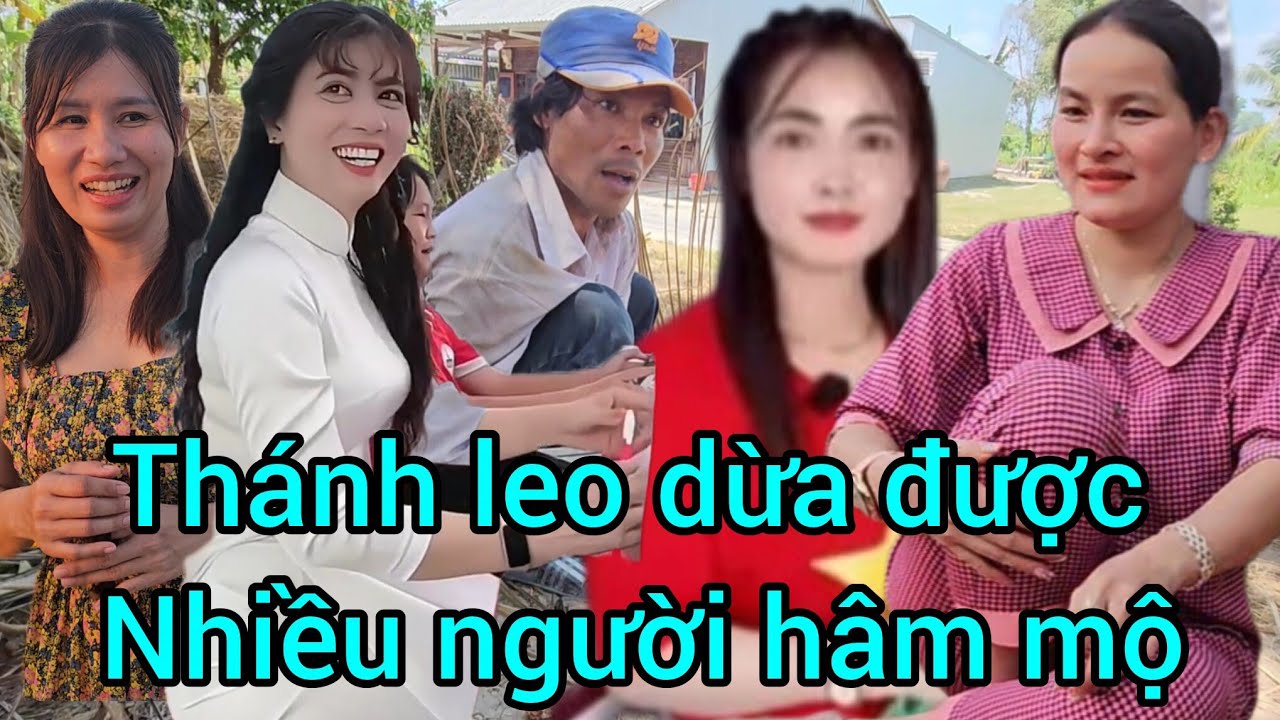 Nữ xinh đẹp tìm thánh leo dừa mò cua, tom - hùm 