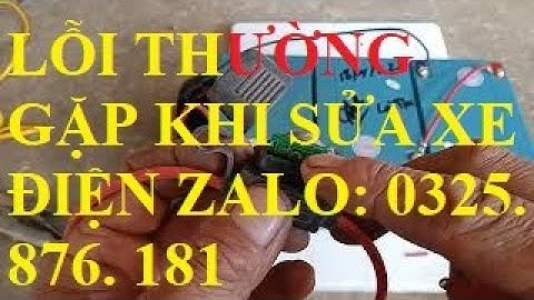 THAY BÌNH ẮC QUY XE ĐIỆN CẦN LƯU Ý ĐỂ KHÔNG BỊ MẮC SAI LẦM ZALO/ĐT: 0325876181