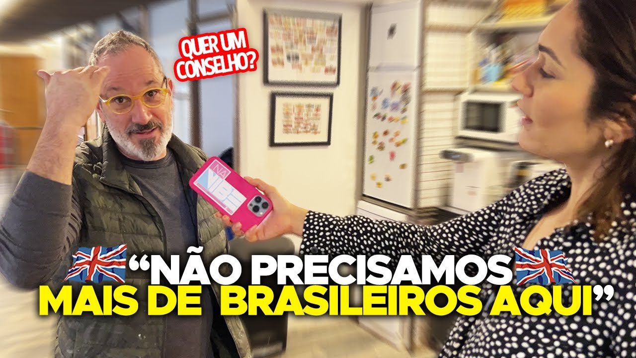 Entrevistamos Brasileiros que Moram em LONDRES para dar conselhos aos futuros IMIGRANTES.