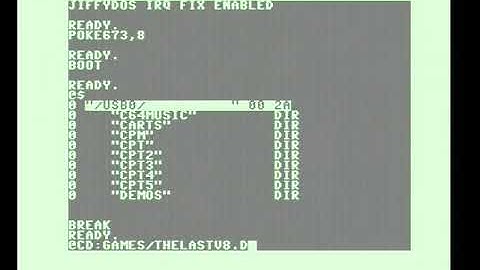 The Last V8 startup UCI drive