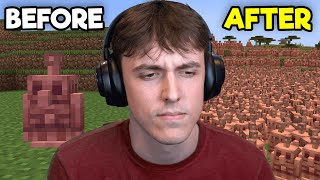 Building 10,000 Copper Golems to Break Minecraft