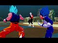 Tournement of Power Stage Gameplay! Goku and Vegeta vs Jiren in Dragon Ball Z: Kakarot Mods