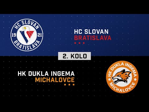 2.kolo štvrťfinále HC Slovan Bratislava - HK Dukla INGEMA Michalovce HIGHLIGHTS