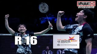 🔴LIVE - Seo Seung Jae/Chae Yu Jung (KOR) vs Yuki Kaneko/Misaki Matsutomo (JPN) Singapore Open 2024