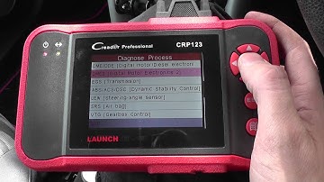 Mini Engine Warning Light Reset Diagnostic Launch CRP123 VII+