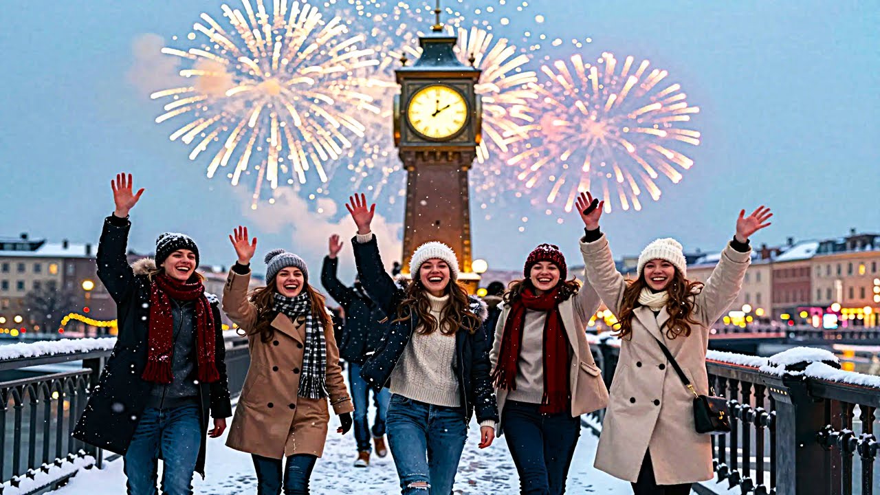 New Year's Eve -  a Fantastic New Year's Holiday from Felia's Creative Alchemy to Cheerful Music