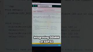 I RAN GEMINI ON ESP32!! #ai #robotics #esp32 #NOVA