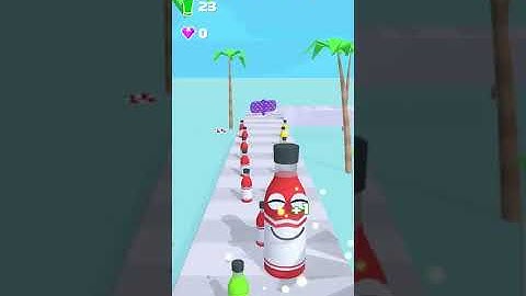 Juice run All Levels Mobile Walkthrough Gameplay IOS,Android Body Run 3D Game Runner