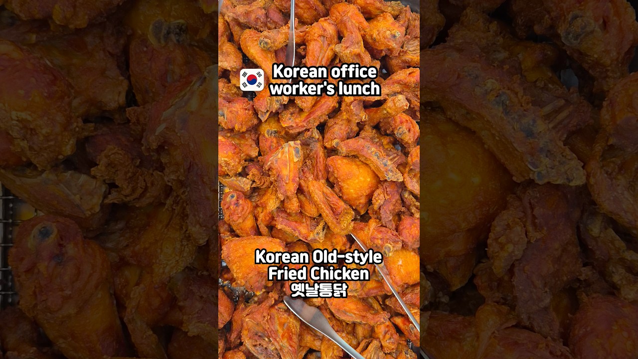 POV 🇰🇷 What I ate for meals in Korea Part 880 Korean Old-style Fried Chicken