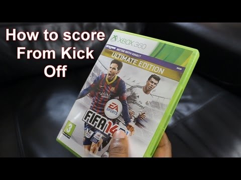 FIFA 14 | How to Score From Kick Off