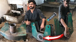 Amazing Restoration Process of Truck Trailer Kamani Jhula bush |Replacment Process Kamani Jhula bush