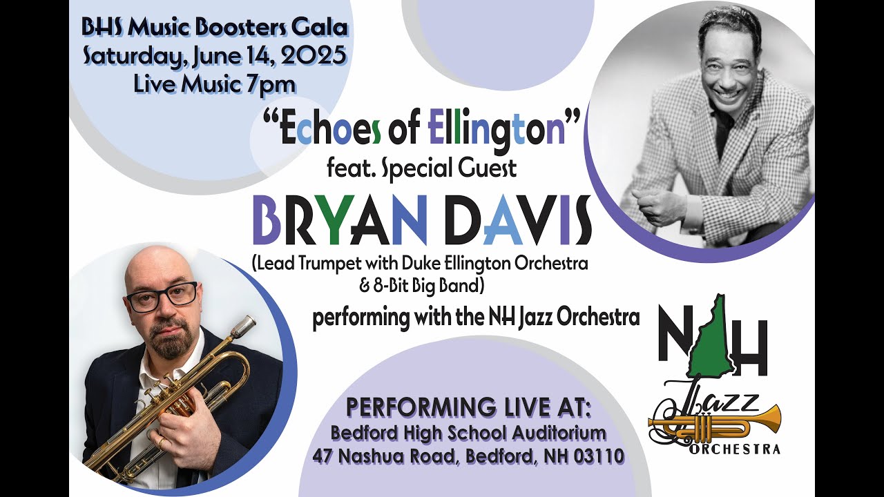 BHS Music Booster • NH Jazz Gala Fundraiser • June 14, 2025 @ 7pm