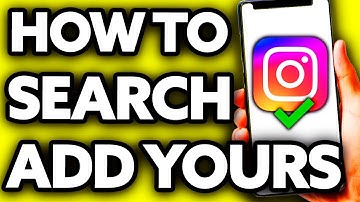 How To Search Add Yours on Instagram [EASY!]