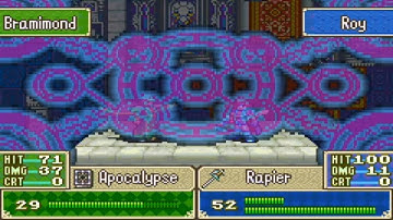 Fire Emblem 7 Apocalypse custom animation Rom hacks