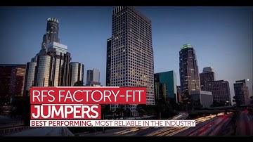 RFS Factory-Fit Jumpers: Trust the Leader in Wireless Infrastructure