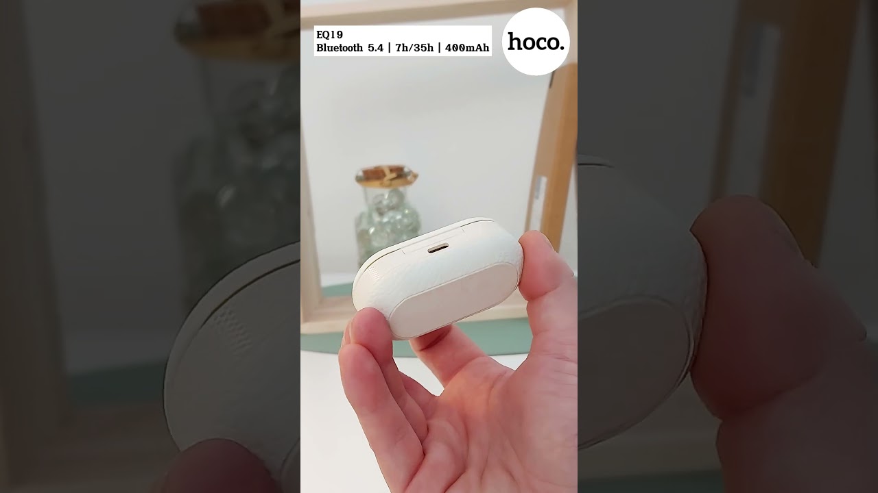 Hoco TWS EQ19 Wireless Earphones - Stylish Design and Exceptional Performance