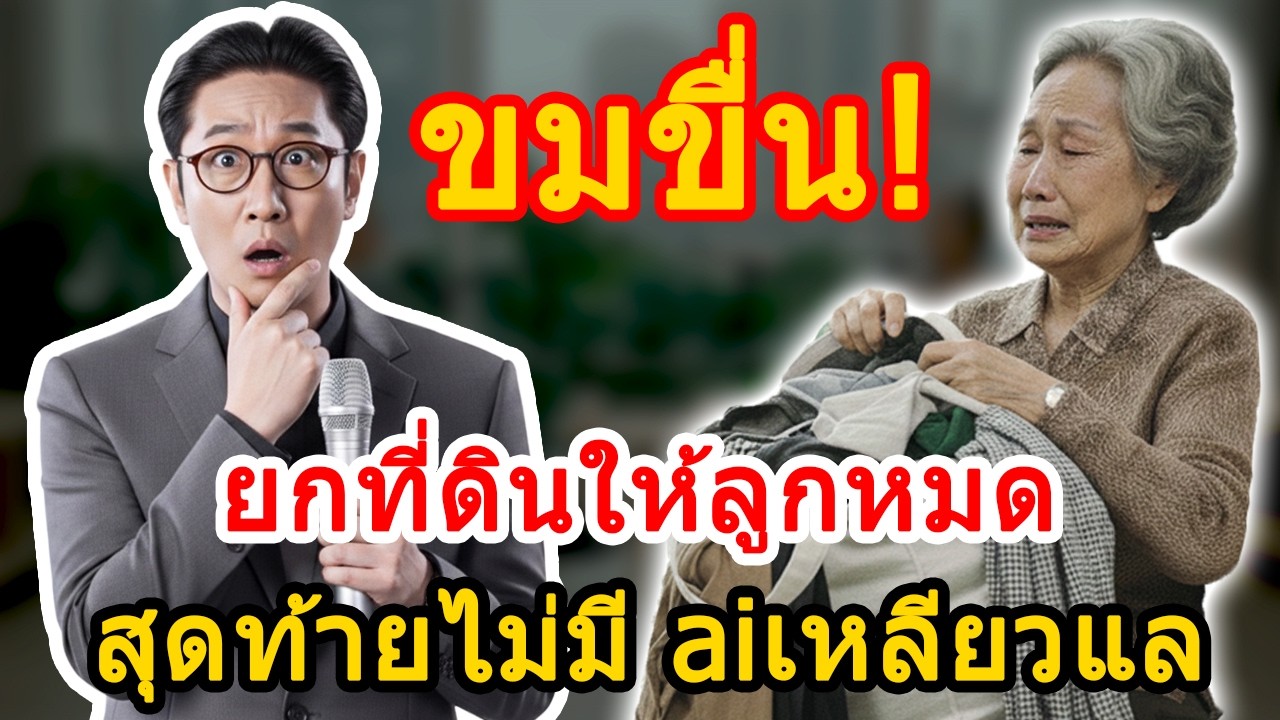 เรื่องชีวิตและครอบครัว กับ ตา: โอนที่ดินให้ลูกเร็วเกินไป สุดท้ายพ่อแม่ต้องอยู่บ้านพักคนชรา