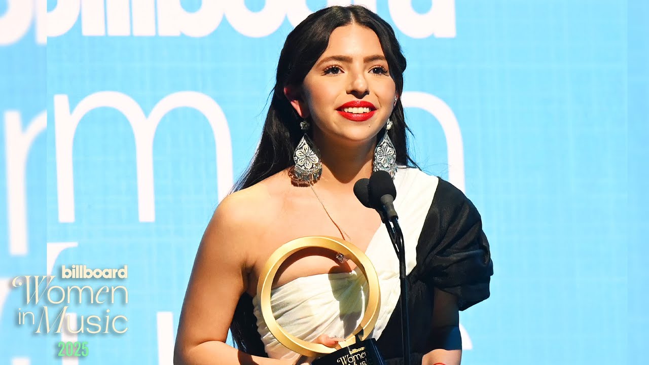 Ángela Aguilar Accepts the Breakthrough Award | Billboard Women In Music 2025