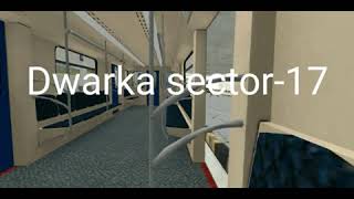 Delhi Metro ride in train sim|| Blue line metro-6.|| Uttam Nagar to Dwarka sector-21. screenshot 5