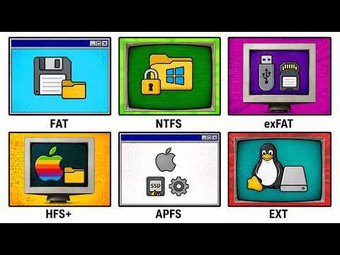 Every Computer File System Explained in 8 Minutes