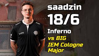 saadzin (18/7) vs TYLOO (Inferno) – IEM Cologne Major 2026 – CS2 POV