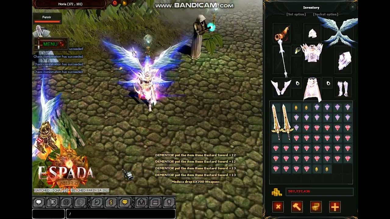 DEMENTER Double Rune Bastard Sword Kira MU YouTube