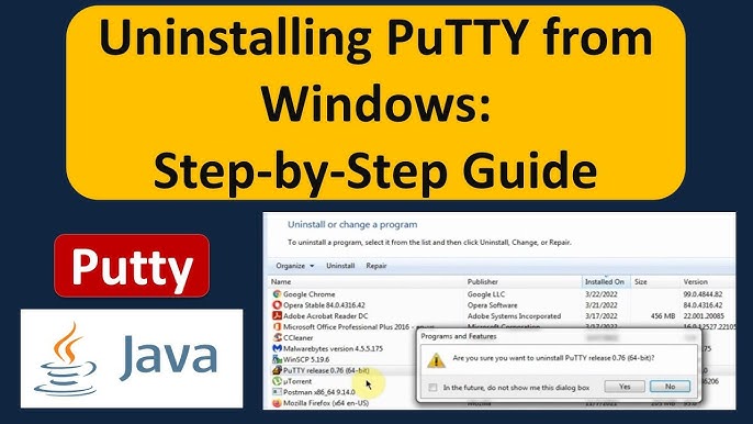 How To Uninstall WinSCP From Windows Operating System? | WinSCP.