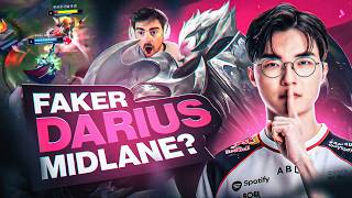 FAKER is OBSESSED With DARIUS MID... *NEW META?*