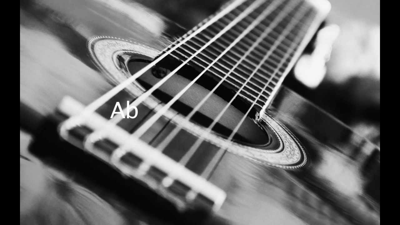 AFINADOR MEDIO TONO ABAJO ( Eb, Ab, Db, Gb, Bb, Eb ) - YouTube
