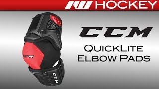 Ccm Quicklite Qlt Hockey Elbow Pads Review
