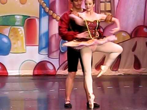 Megan Conway and Zachary Hess performing Nutcracke...