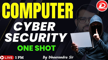 Computer Cyber Security Class | Computer Malware ,Virus ,Cyber Security One shot By Dheerendra Sir