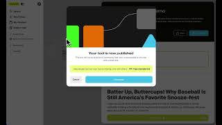 Sharing and reusing tools in Hunch