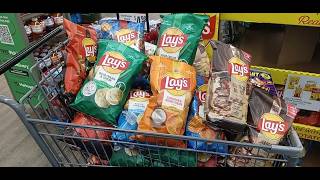 Buying Lot of American Soda & Chips Shopping Haul ASMR 🍟😋🥤 screenshot 3