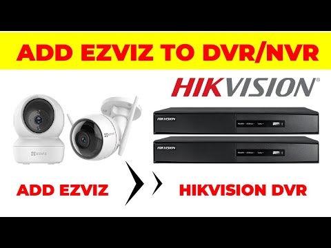 Add EZVIZ Wifi camera to Hikvision DVR/NVR