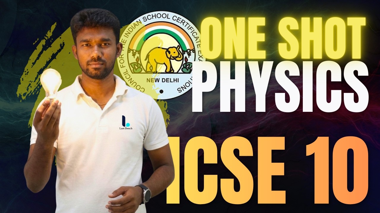 One Shot PHYSICS | PART-2 | High Weightage Chapters | ICSE | Board Exam 2026