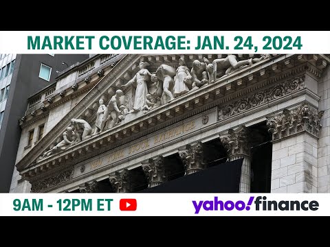 Stock market today: US stocks pop as Netflix results shine | January 24, 2024