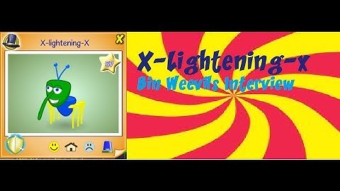 Bin Weevils Interview - X-lightening-X