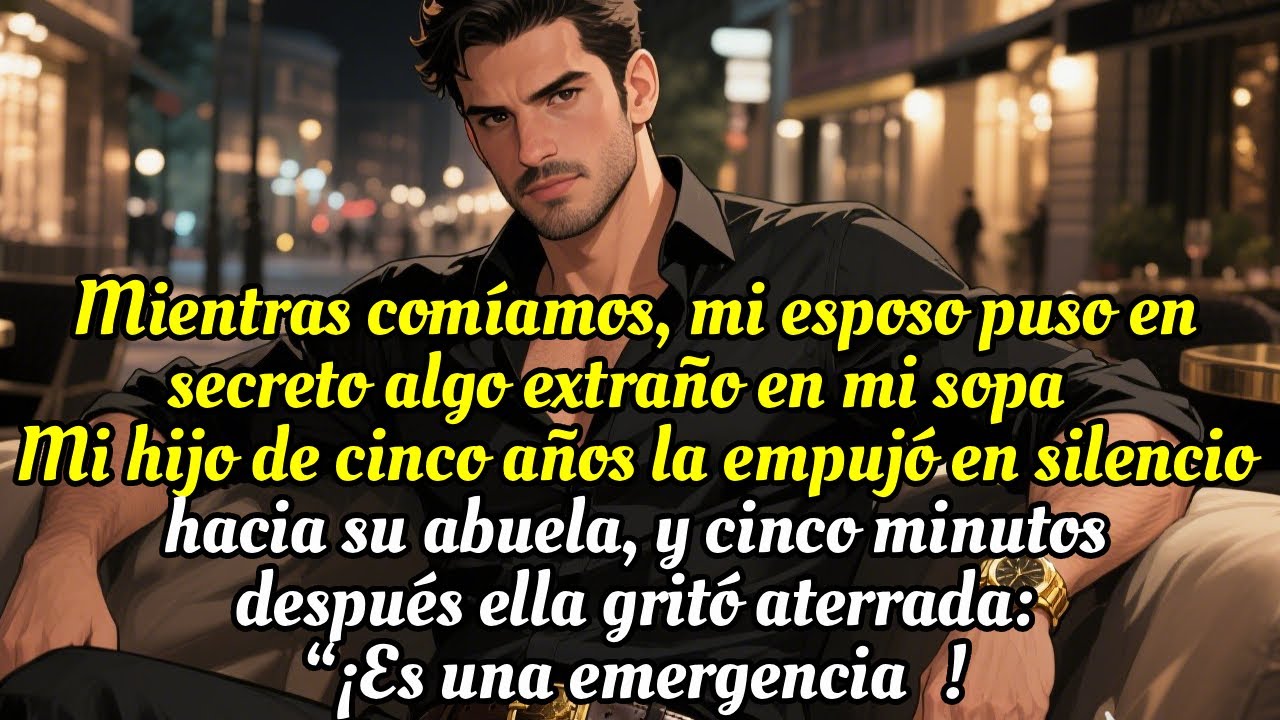 Mi esposo puso algo raro en mi comida🤬, mi hijo se lo dio a la abuela😱 y en 5 min…🚨🏥