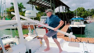 CRAZY SIMPLE SAILING RIG  Secrets of the Wharram Wingsail  Ep 104 Sailing Luckyfish