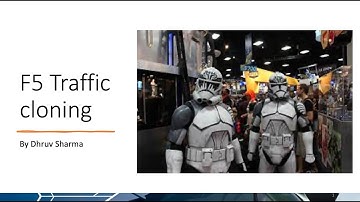 Traffic Cloning on F5 LTM