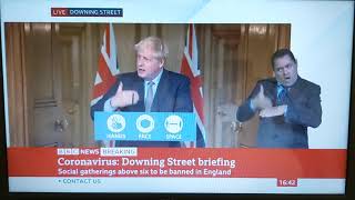 3rd Question by Beth Rigby of Sky News