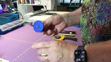 The Idiot Quilter Presents: "Do Rotary Cutter Blade Sharpeners Really Work?" August 16, 2022