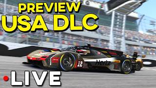 I'm Driving Le Mans Ultimate 1.4 and USA DLC FIRST LOOK PREVIEW!
