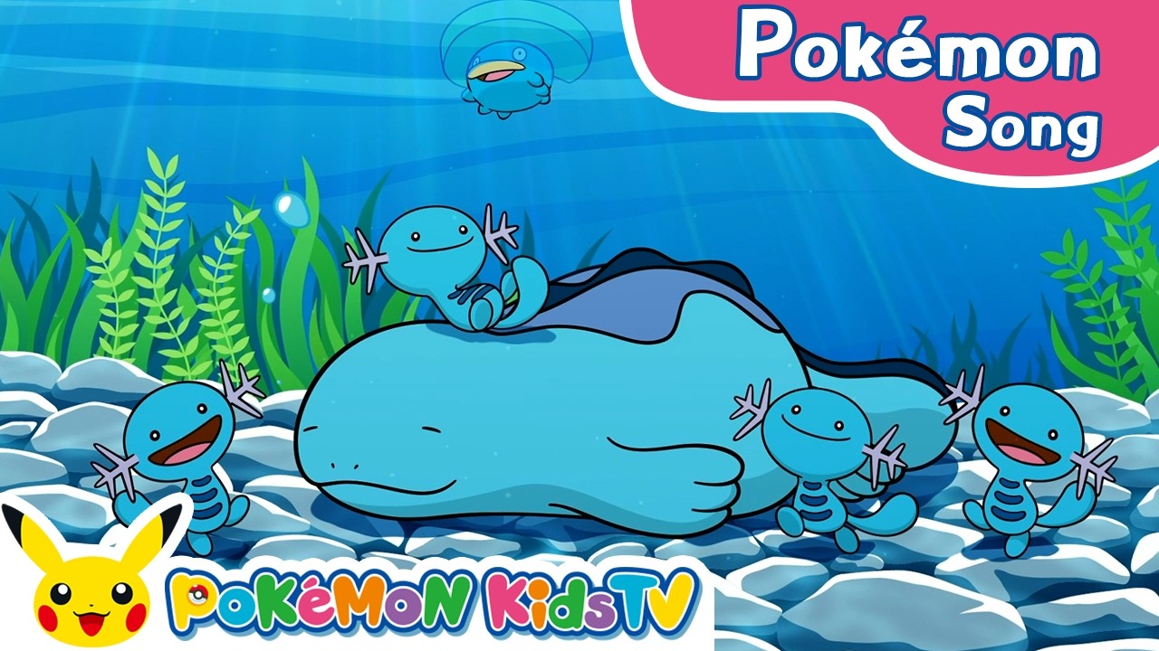 Quagsire Song - "Relaxing Quagsire" | Pokémon Music | Kids Music | Pokémon Kids TV