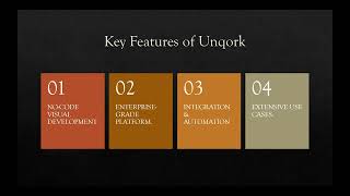 Introduction to Unqork