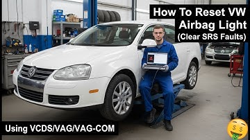 How To Reset VW Airbag Light Using VCDS/VAG-COM (Clear SRS Faults)