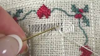Drawn Thread - Interlaced Hemstitch
