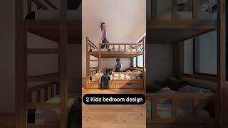 | Smart Small Bedroom for Two Kids | Space-Saving Room Design Ideas | Tiny Kids’ Room Makeover |